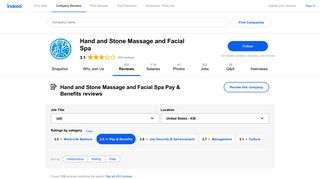 Working at Hand and Stone Massage and Facial Spa: 124 Reviews ...