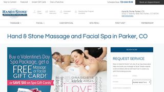 Massage and Facial Spa in Parker | Hand & Stone Massage And Facial