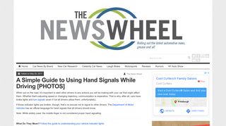 A Simple Guide to Using Hand Signals While Driving [PHOTOS] - The ...