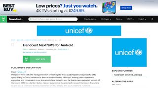 Handcent Next SMS for Android - Free download and software ...