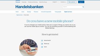 Do you have a new mobile phone - Handelsbanken | Handelsbanken