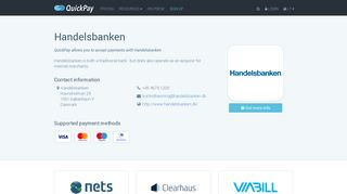 QuickPay | Handelsbanken - Accept payments with Handelsbanken ...