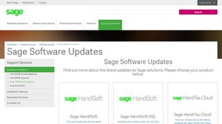 Sage Software Updates | Sage Australia