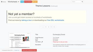 17 - Handouts Online: English Worksheets, activities and lesson plans ...