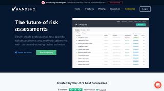 HANDS HQ - Risk assessment, method statement and COSHH software
