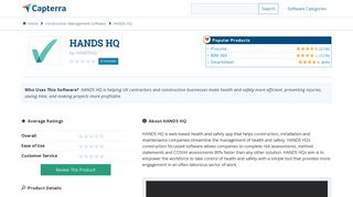 HANDS HQ Reviews and Pricing - 2019 - Capterra