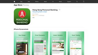 Hang Seng Personal Banking on the App Store - iTunes - Apple