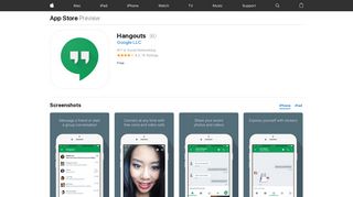 Hangouts on the App Store - iTunes - Apple