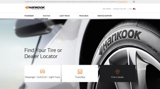 Hankook Tire Official USA Mobile Site