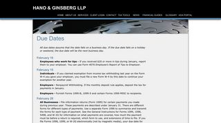 Hano & Ginsberg LLP: A professional tax and accounting firm in ...