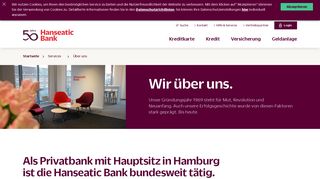 Über uns und unsere Geschichte | Hanseatic Bank