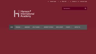 Hanson International Academy