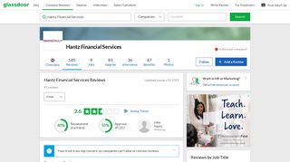 Hantz Financial Services Reviews | Glassdoor