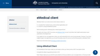 eMedical client