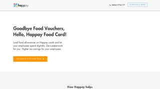 Digital Food Card and Meal Voucher | Employee Benefits - Happay