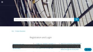 Registration and Login - Happn
