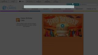 Happy Birthday Cake eCard - Hallmark eCards
