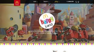 Happy Land - Happy Hub Page | McDonald's Australia