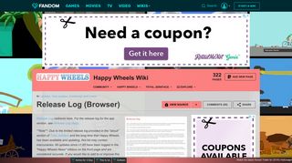 Release Log (Browser) | Happy Wheels Wiki | FANDOM powered by ...