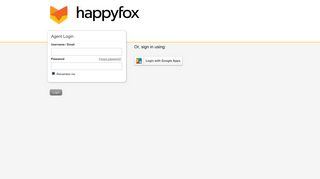 Login - HappyFox Support