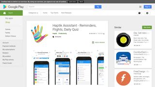 Haptik Assistant - Reminders, Flights, Daily Quiz - Apps on Google Play