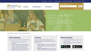 Banking for Small Business - Online and Mobile Banking - HarborOne ...