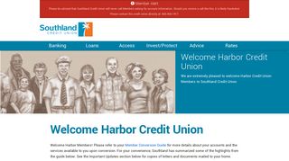 Harbor FCU - Southland Credit Union