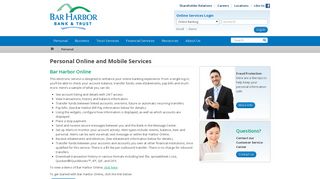Personal Online and Mobile Services › Bar Harbor Bank & Trust