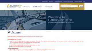 Coastway Community Bank is now HarborOne Bank | Coastway ...