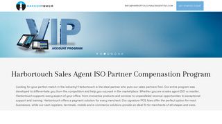 Harbortouch POS Sales Agent ISO Partner Compensation Program