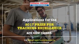 Log in to HFTFS Prize for Teaching Excellence