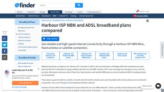 Harbour ISP Broadband: NBN and ADSL Plans Compared January ...