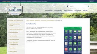 HarCo Mobile App | Harford County, MD