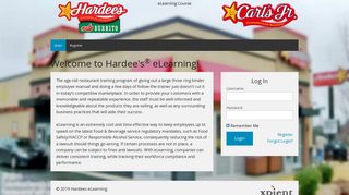 Hardee's eLeaning Portal