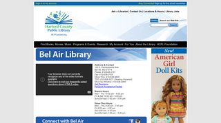 Bel Air - Harford County Public Library