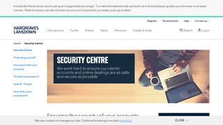 Security Centre by Hargreaves Lansdown | Help and tips on keeping ...
