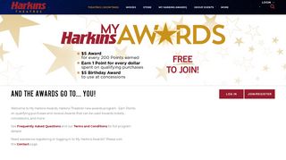 Harkins Theatres | My Harkins Awards