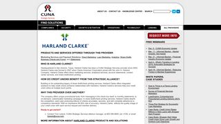 CUNA Strategic Services: Harland Clarke