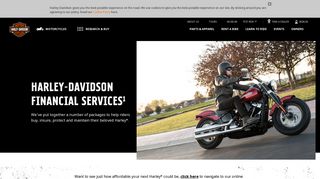 Motorycle Financial Services | HDFS| Harley-Davidson UK