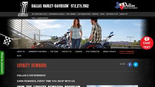Loyalty rewards | Dallas Harley-Davidson®