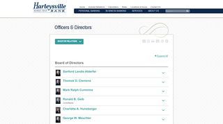 Officers & Directors | Harleysville, PA - Souderton, PA - Upper ...