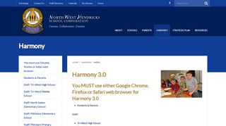 Harmony 3.0 | Harmony - North West Hendricks