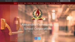 Alexandria Community School Corporation: Home
