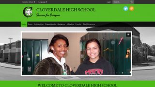 Cloverdale High School: Home