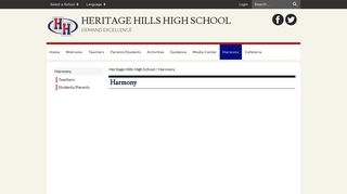 Harmony - Heritage Hills High School