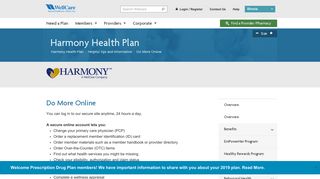 Harmony Health Plan - WellCare