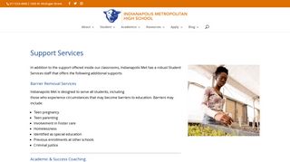 Support Services | Indianapolis Metropolitan High School
