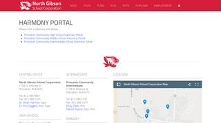 Harmony Portal - North Gibson School Corporation