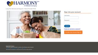 Harmony Provider Portal - Healthx
