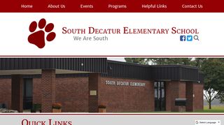 South Decatur Elementary School: Home